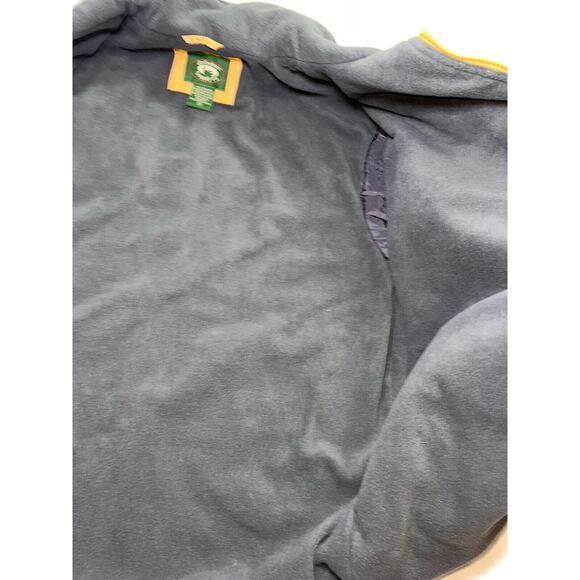 Cabelas Stillwater Supply Co Puffer Jacket Men's Size M Khaki Fleece-Lined Clean - Picture 11 of 16